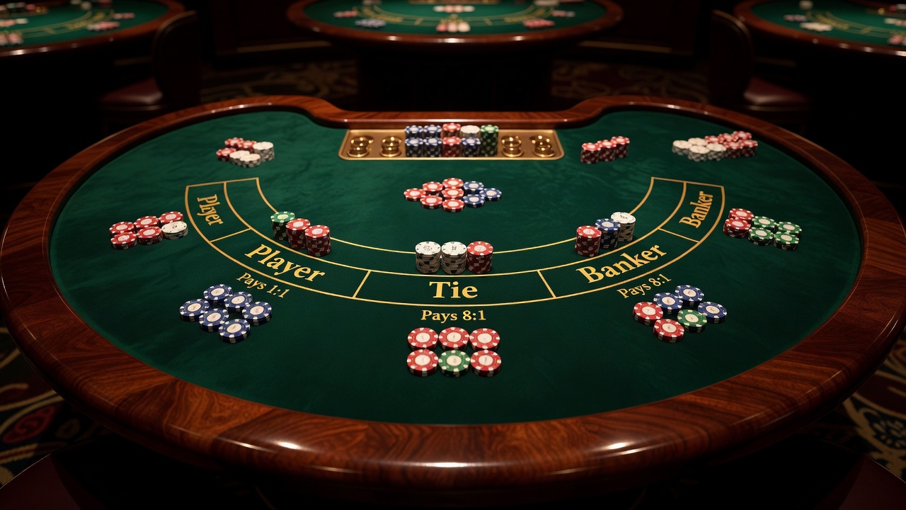 Understanding the Baccarat Table Layout - how to play baccarat casino